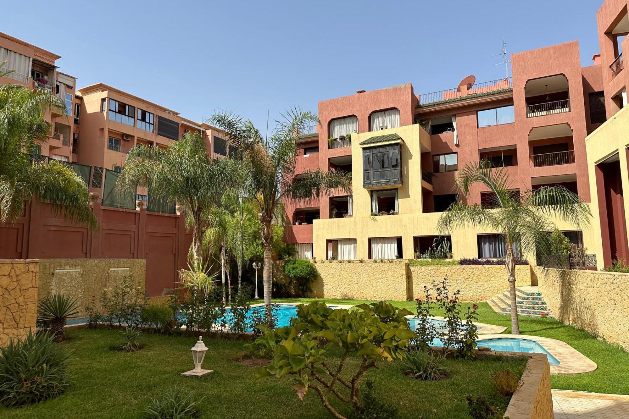 Appartement Calme, Gueliz Marakéš Exteriér fotografie
